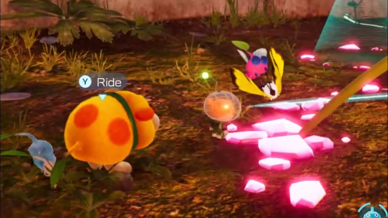 Winged Pikmin Does A Touchdown Right Before Sunset! :D (And They All Clapped Woo!)