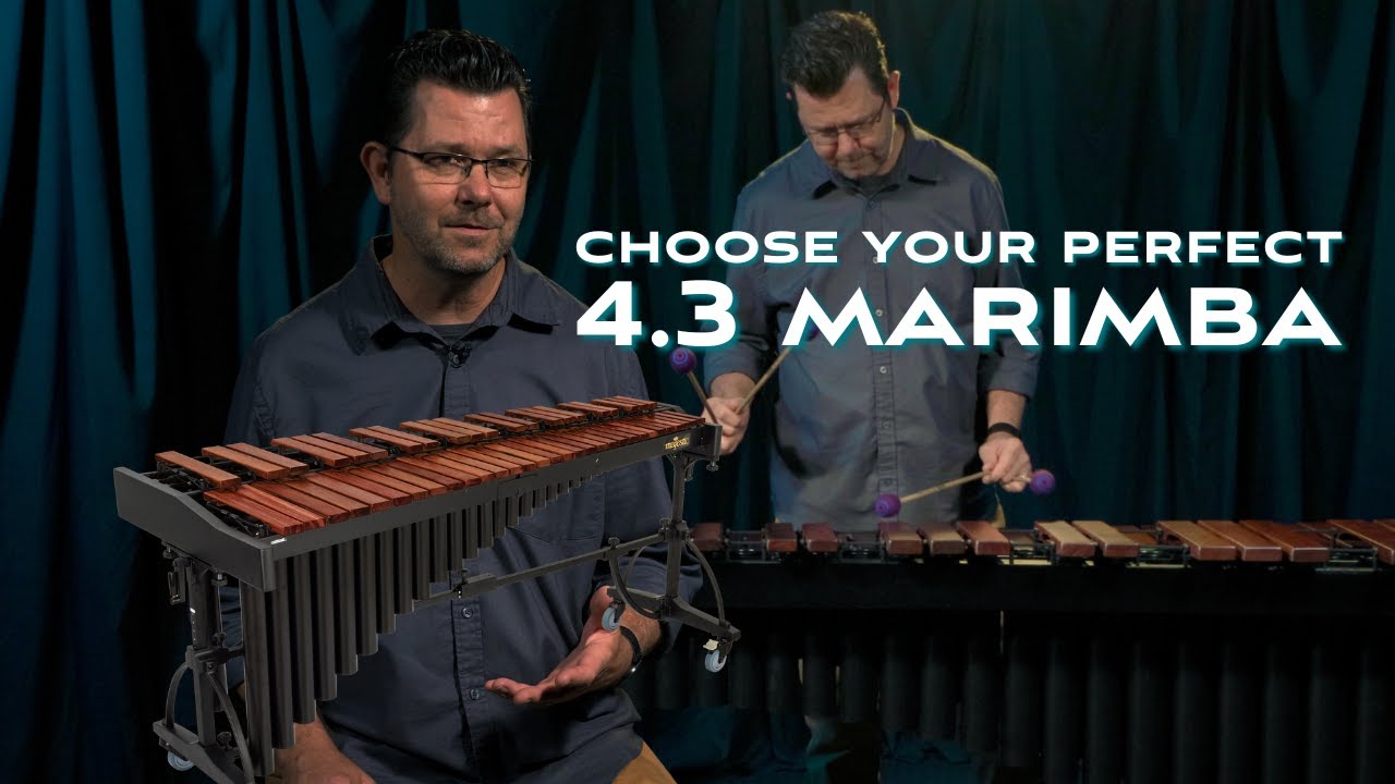 Majestic 4.3 Octave Marimba Models Overview w/ David England