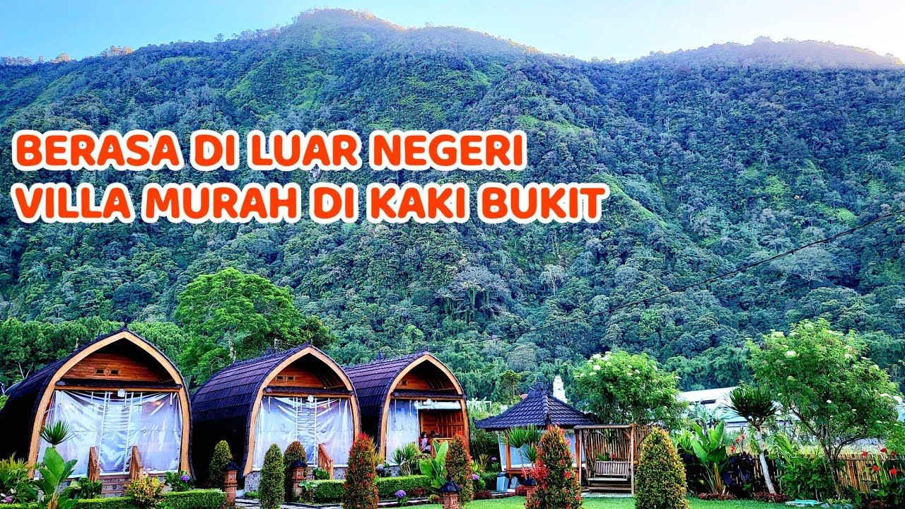 KAYAK DI SWISS⁉️VILLA MURAH VIEW MEWAH | THE POLUMB GARDEN BEDUGUL