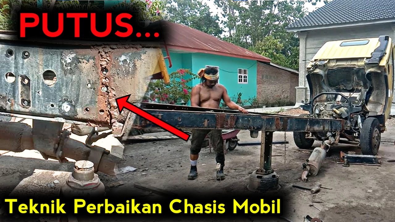 Teknik Perbaikan Chasis Mobil Mitsubishi Canter By 