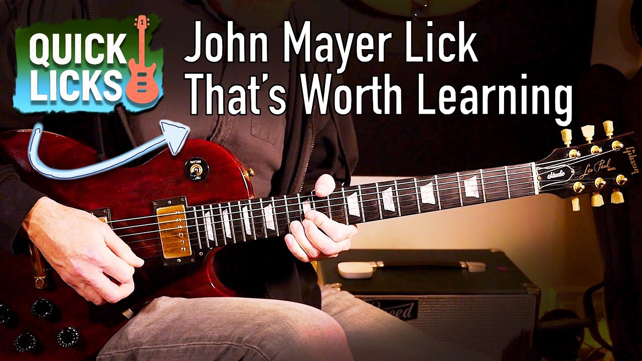 Почувствуйте Джона Майера — Quick Licks 13 John Mayer (В ремонте)