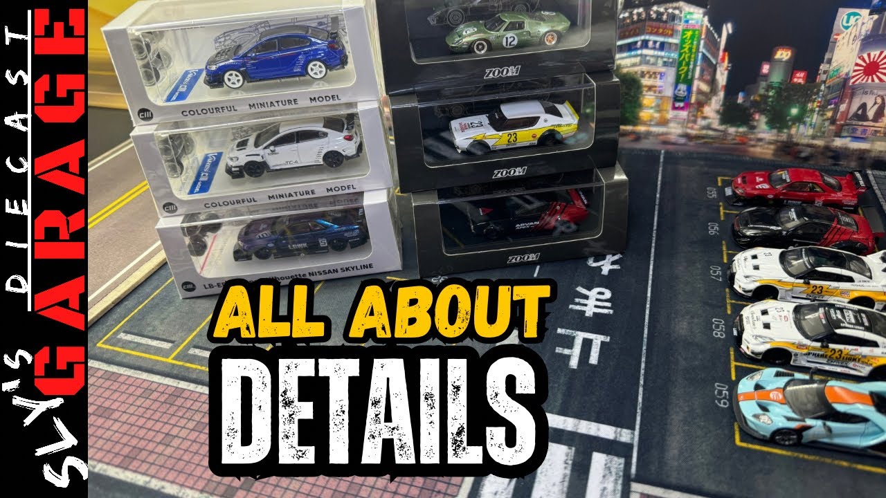 You Won’t Believe These 1/64 Diecast Details (CM Model & Zoom)