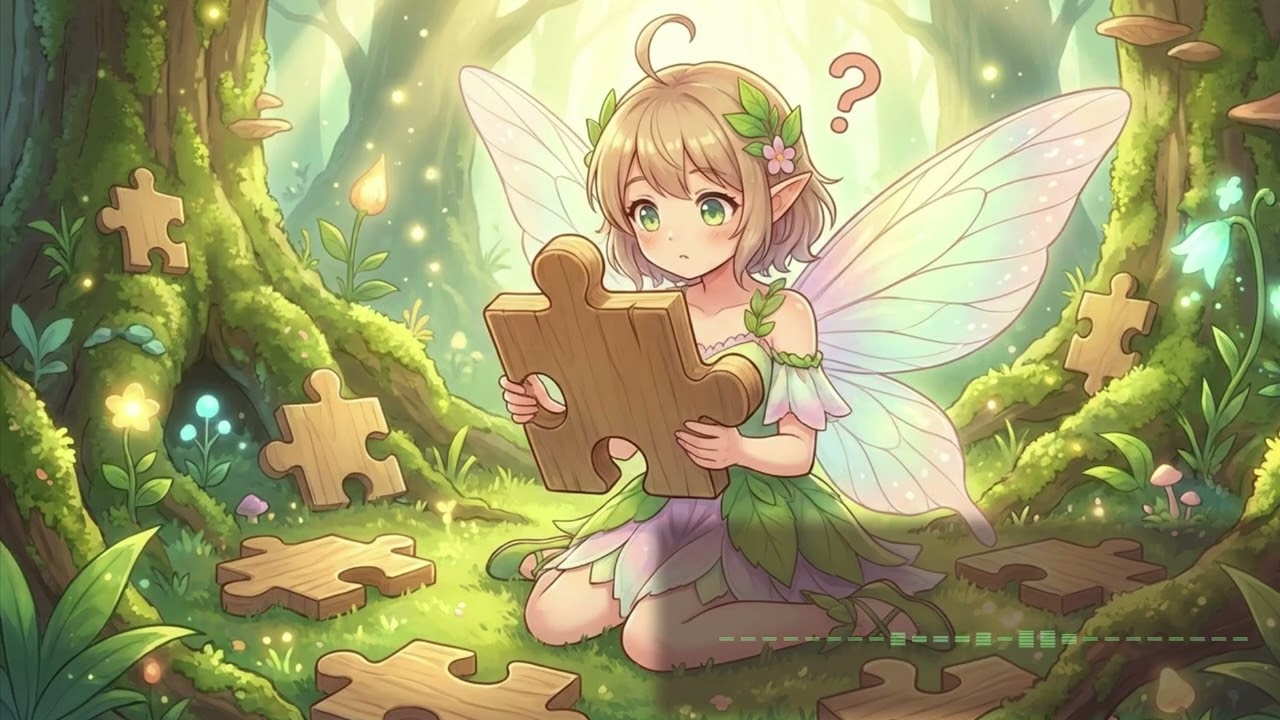 【軽快・明るい/かわいい】Little Fairy, Big Puzzle(作業用/フリーBGM)【NoCopyright music】