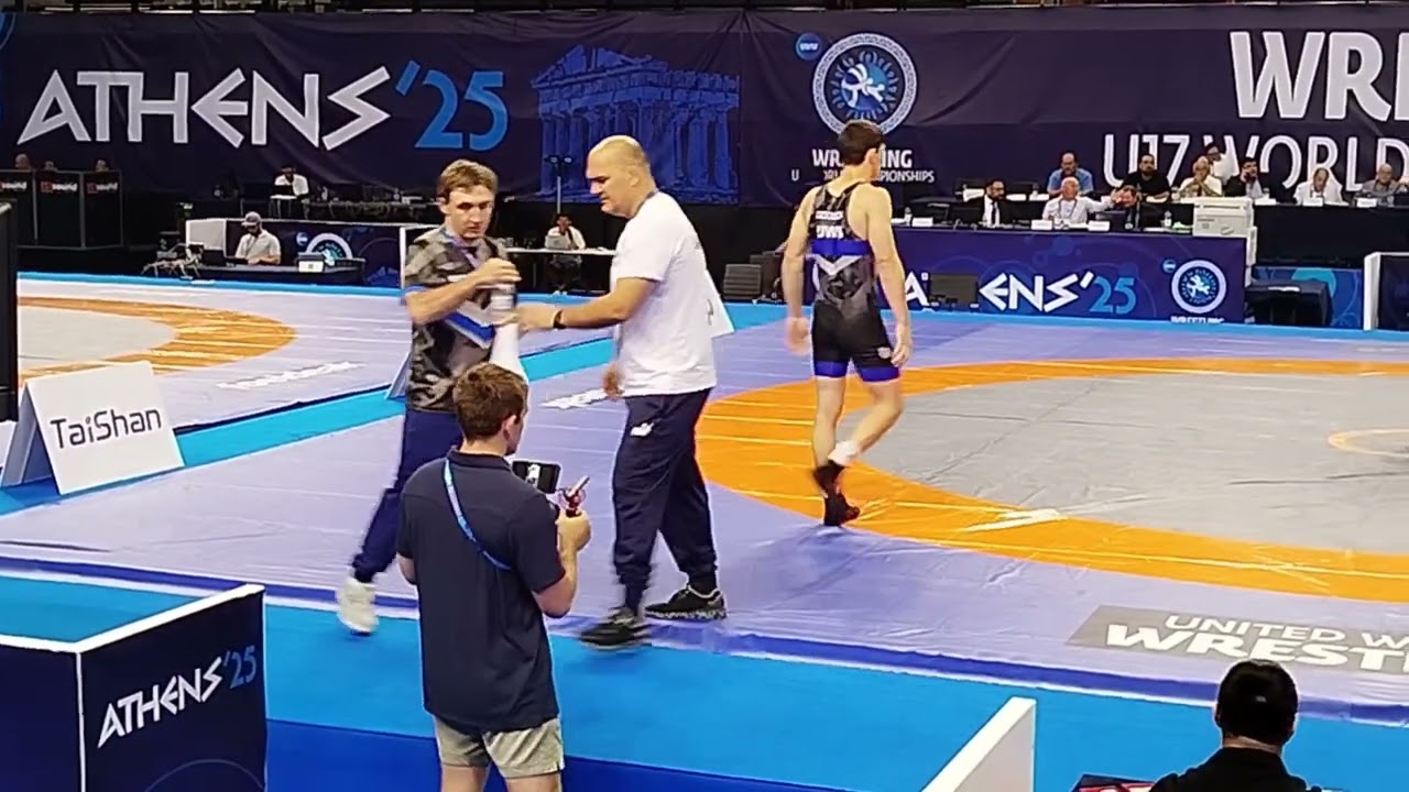 АМИРАЛИ АЛИЗАДЕ ( IRI) -ДАВИД ДЗЕБИСОВ(UWW)  ФИНАЛ 92КГ ПЕРВЕНСТВО МИРА U17 АФИНЫ 2025