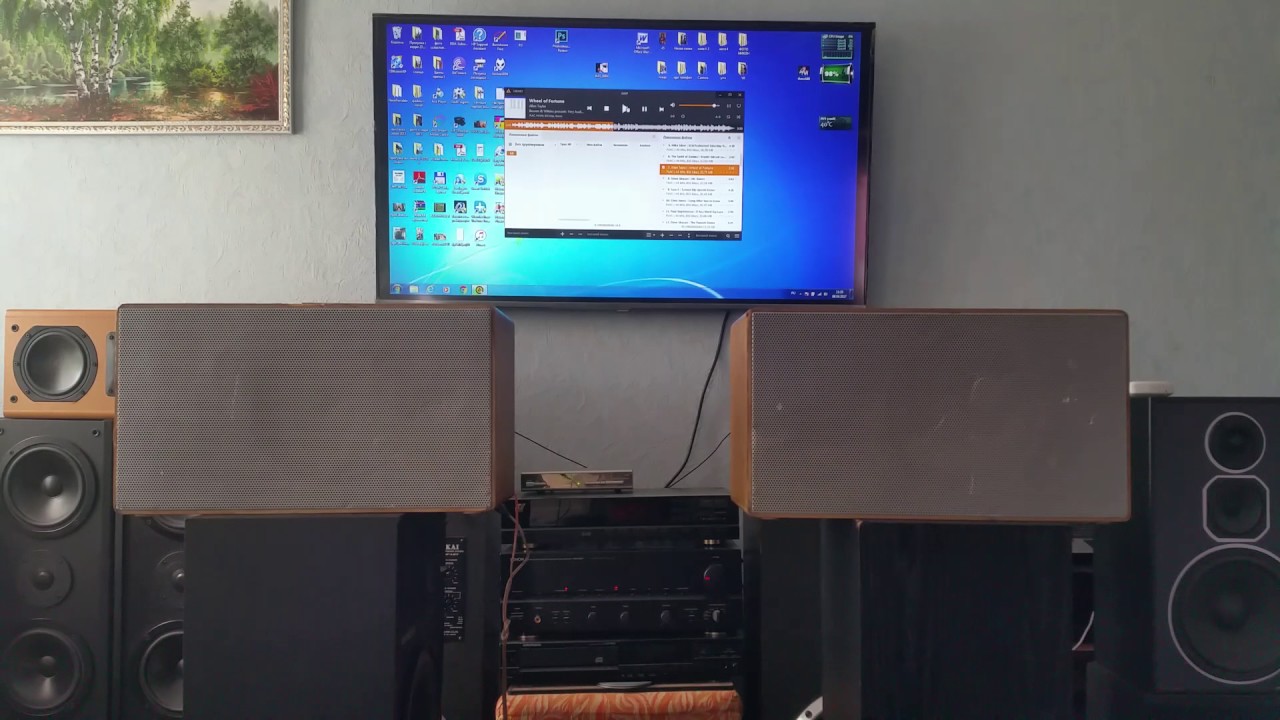 Canton le 500 & denon pma 1080r test sounds