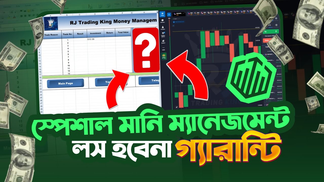 Money Management in Trading | How To Use Money Management Sheet | Quotex Bangla