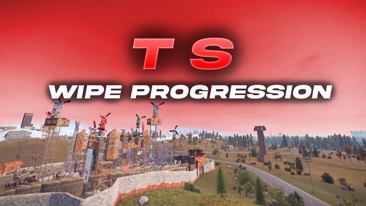 TS - DEFENDING A 1000 ROCKET RAID // Rust Zerg Builder Progression // Building on Vital Fridays #FTM
