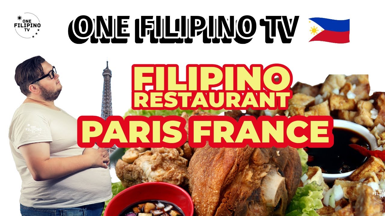 FILIPINO RESTAURANT IN PARIS #filipino #filipinofood