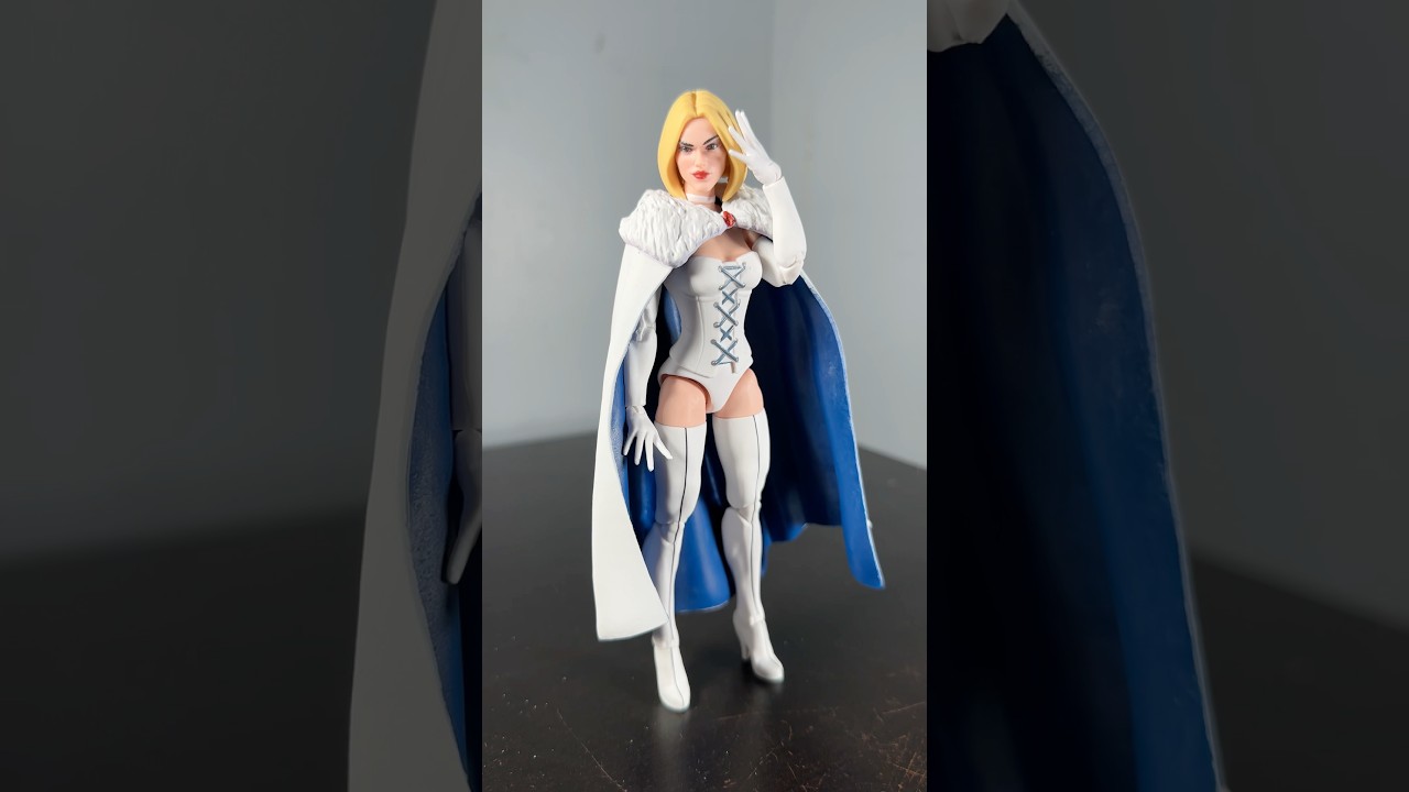 Unboxing the BEST Emma Frost Marvel Legends figure! A must get! #marvel #marvellegends #xmen97