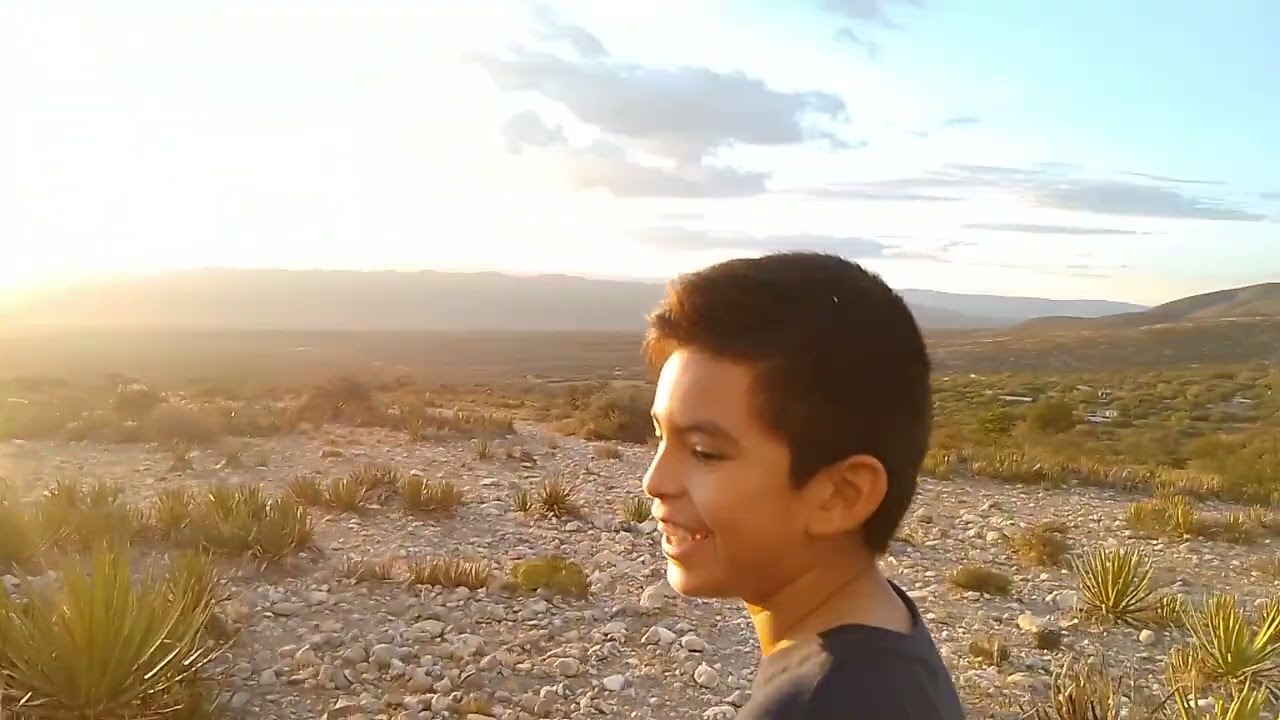 En la montaña  de paseo