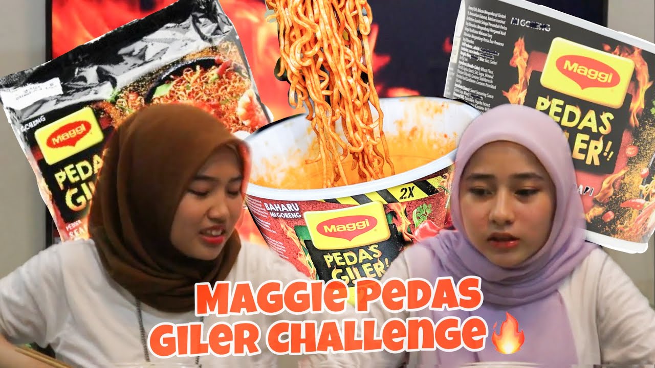 MAGGIE PEDAS GILER CHALLENGE 🔥| GUNA BAHASA UTARA SAHAJA !