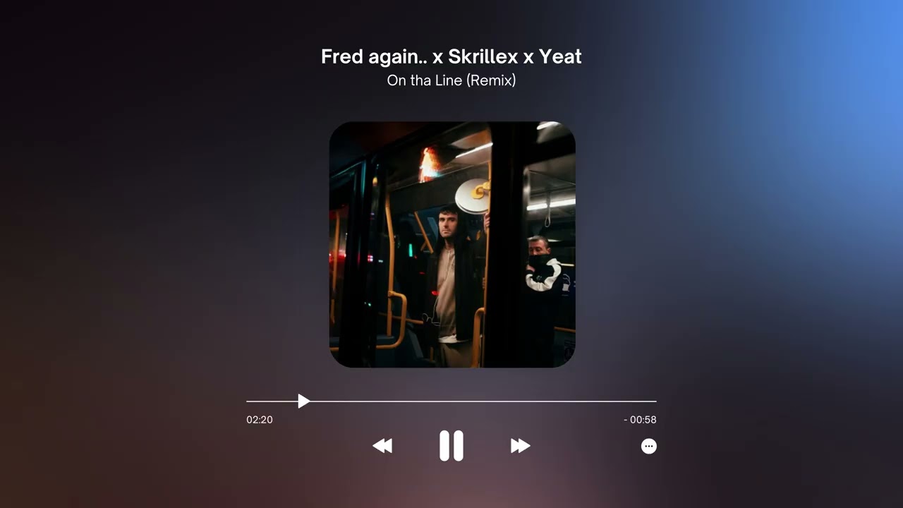 Yeat - On tha line (Fred again.. x Skrillex Remix) [Unreleased]