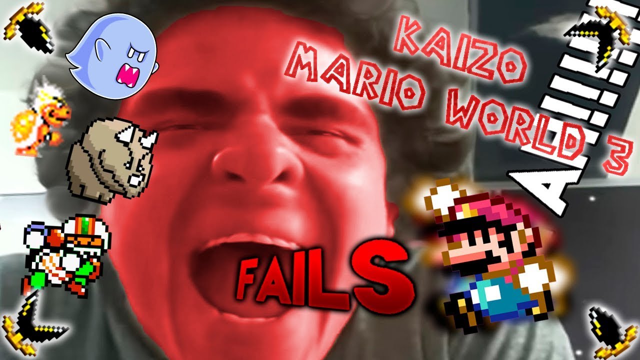 Recopilacion Todos los Videos Fails y Graciosos de Kaizo Mario World 3