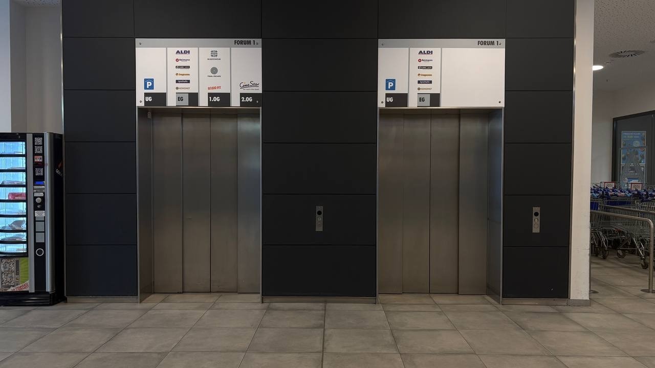2000 Schindler traction Elevators in Erfurt