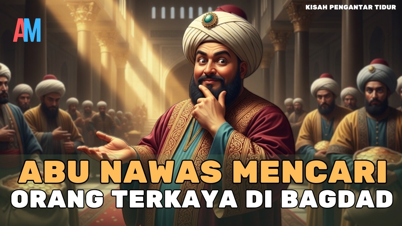 Abu Nawas Menemukan Orang Paling Kaya… Tapi Semua Orang Malah Terdiam  | Kisah Pengantar Tidur