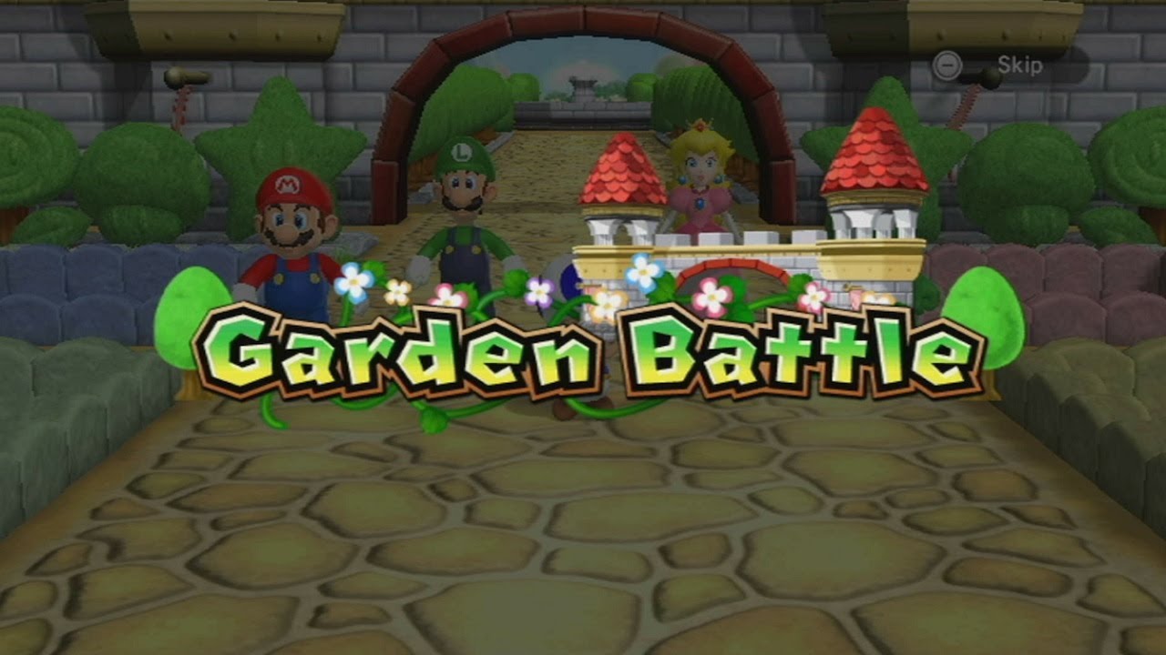 Mario Party 9: Garden Battle (4 Player)