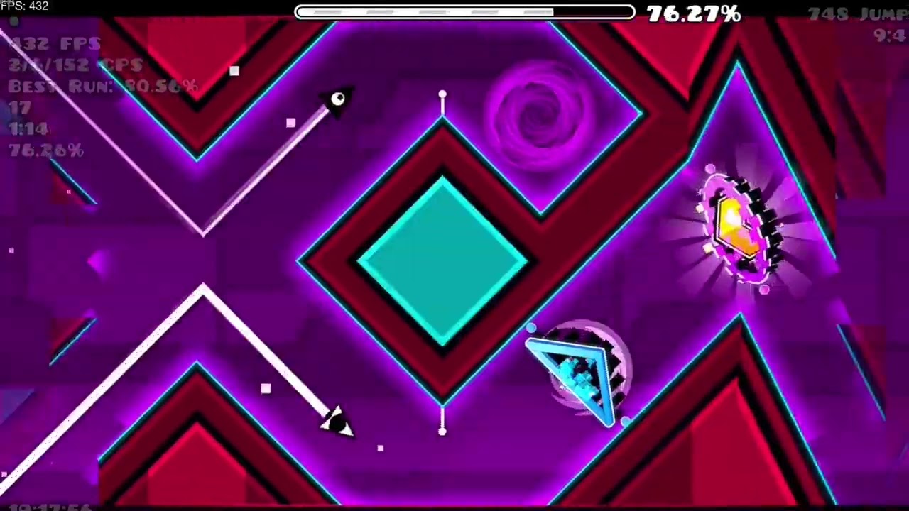Geometry dash 100% Deadlocked