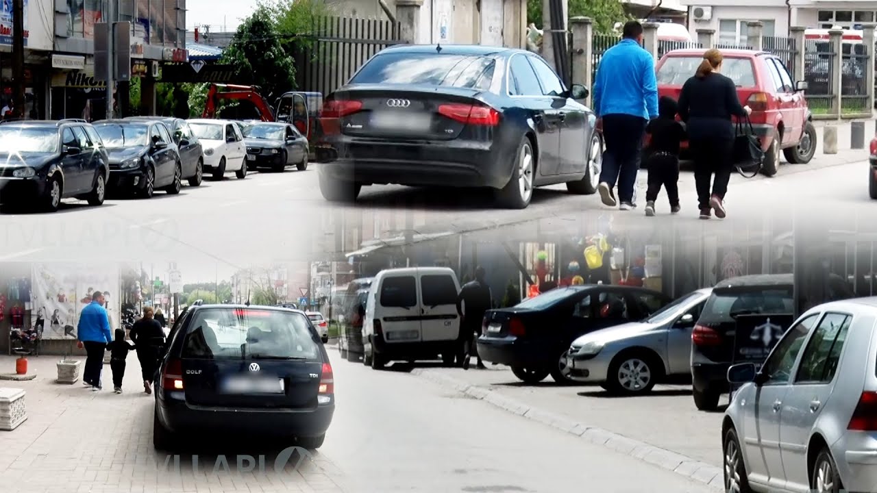 Podujevë, rrezikohen fëmijët, trotuaret shndërrohen në parkingje të veturave