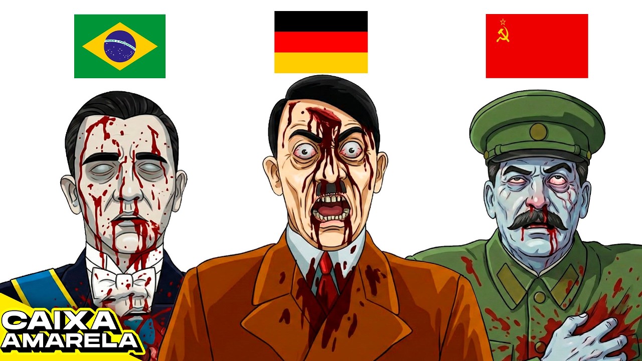 Como MORRERAM os maiores DITADORES do mundo (bizarro)