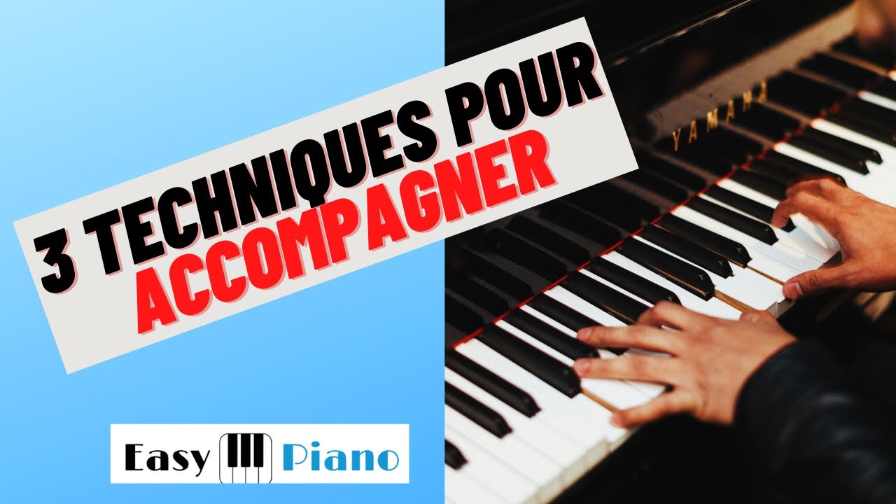3 RYTHMIQUES efficaces pour un ACCOMPAGNEMENT au PIANO