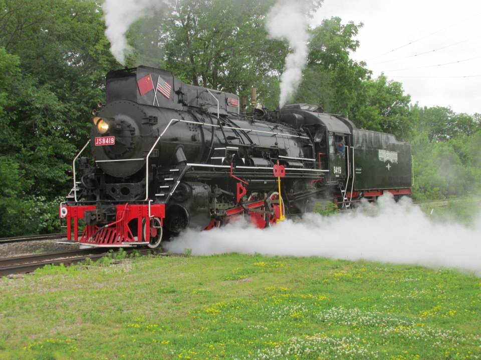 Boone and Scenic Valley Railroad JS 8419, June 2015 Part 1