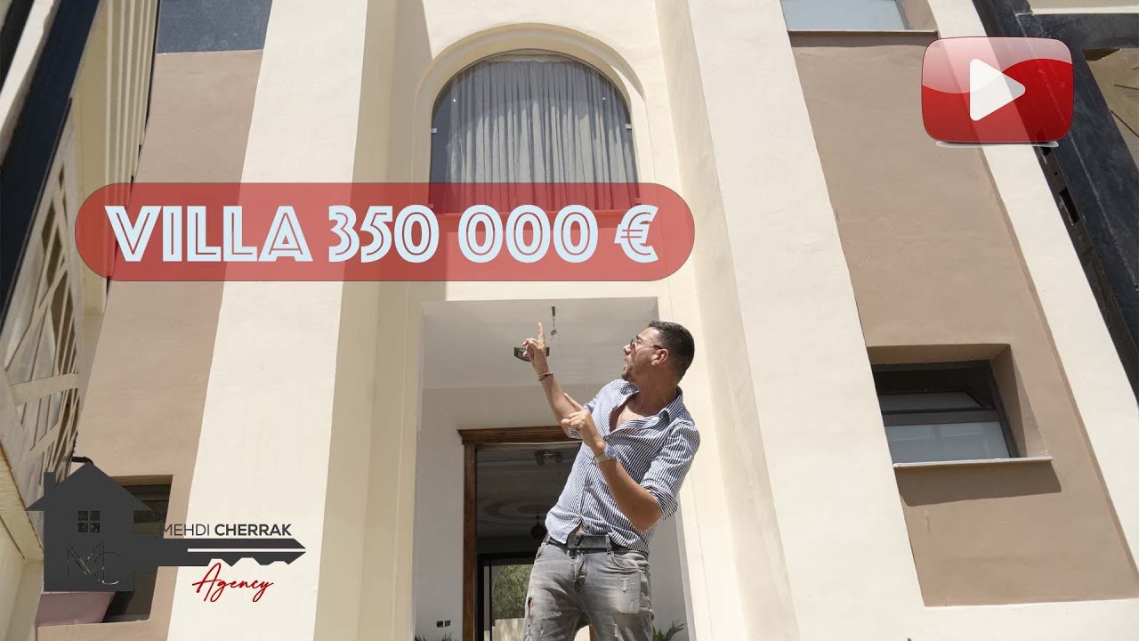A VENDRE VILLA FAMILIALE 350M2 TARGA EXCLUSIVITÉ MC AGENCY💥#marrakech #expat