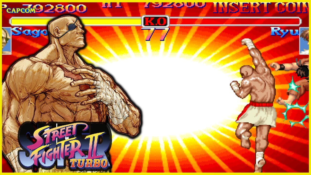 Super Street Fighter II Turbo - Sagat【TAS/ARCADE】