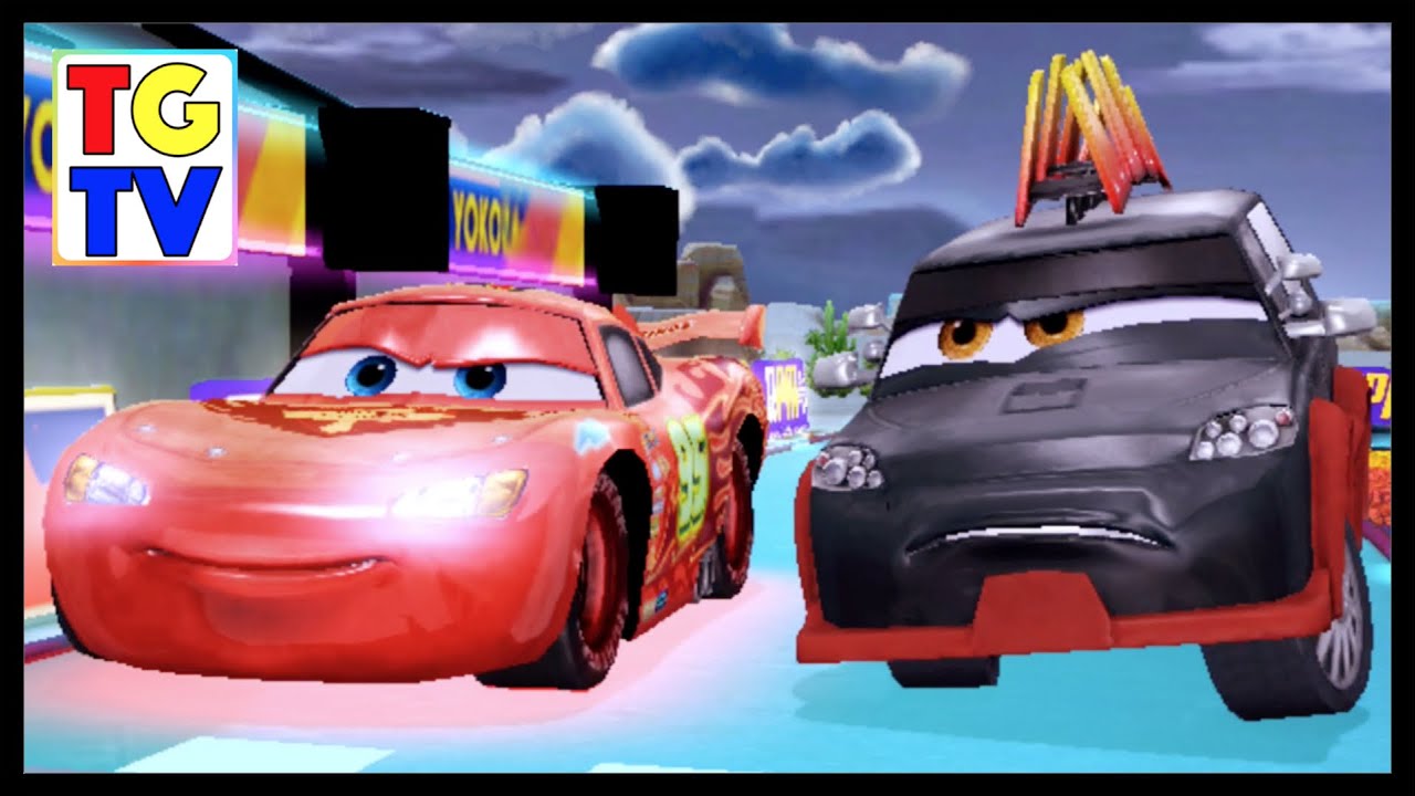 Yokoza 4/4 vs Lightning McQueen Final Race | Cars Fast as Lightning