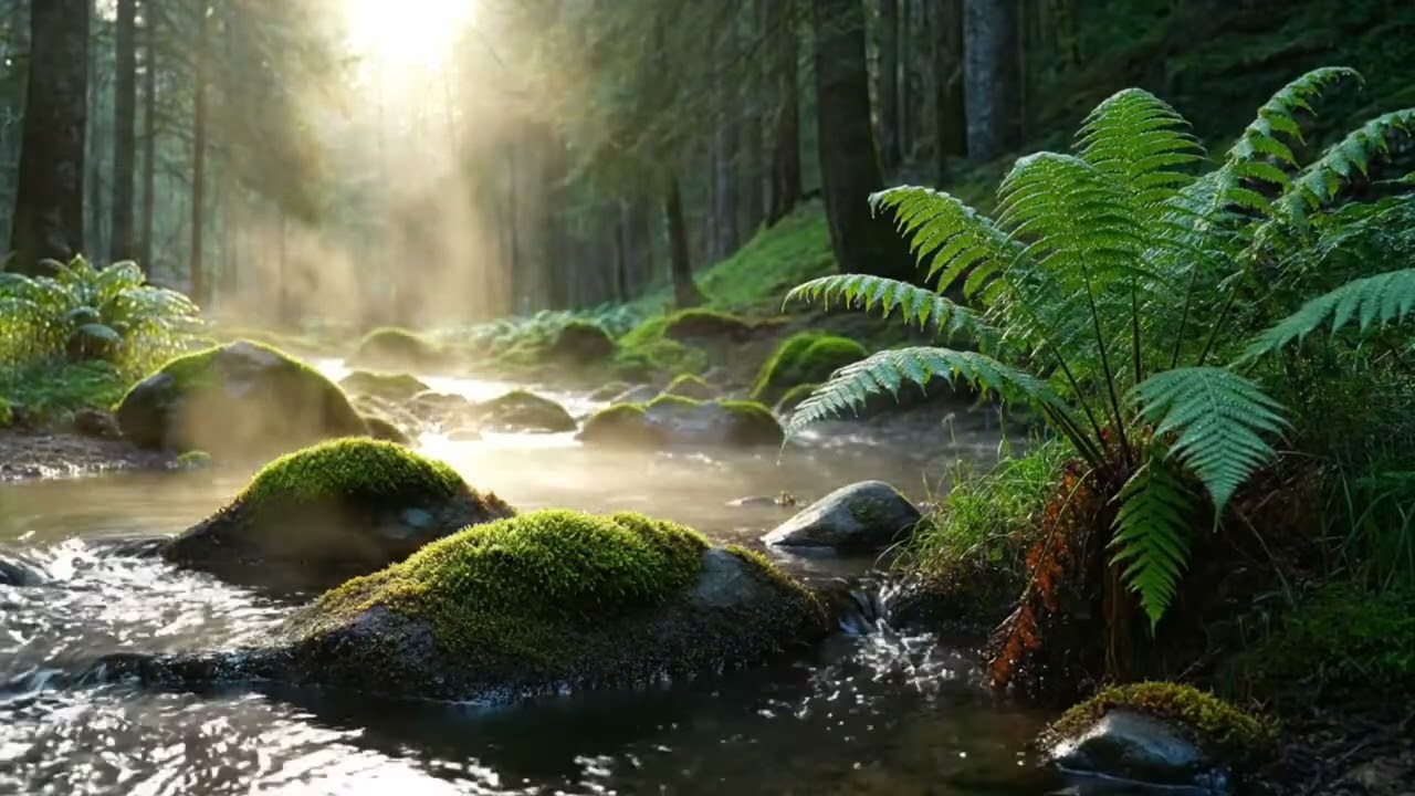 Peaceful Flowing River ASMR | Real Nature Sounds, No Music