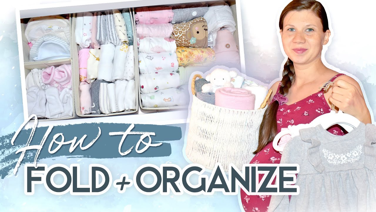 Nursery ORGANIZATION | Tips and Tricks for Organizing BEDSIDE NURSERY in a Small Space