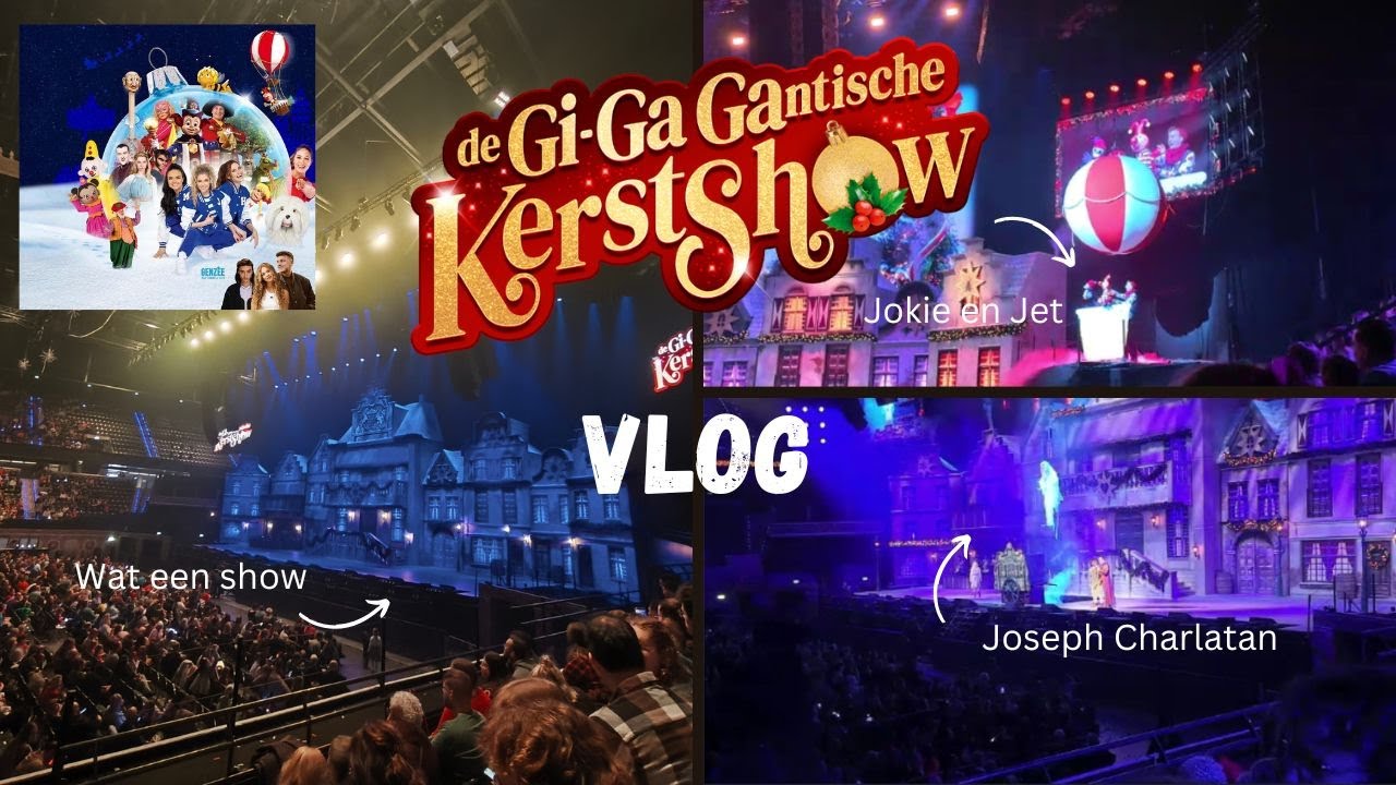 ✨WIJ BEZOCHTEN DE GI GA GANTISCHE KERSTSHOW IN ROTTERDAM AHOY!