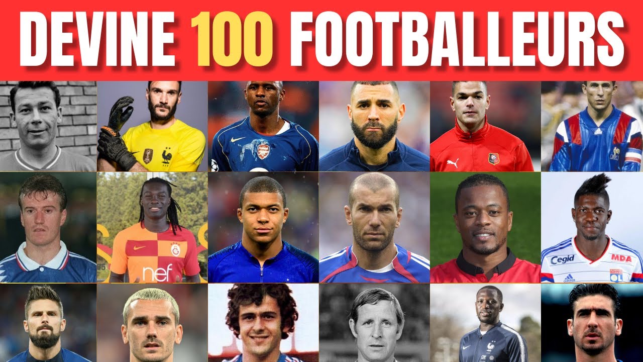 Devine 100 Footballeurs Français en 3 Secondes !⚽🇫🇷