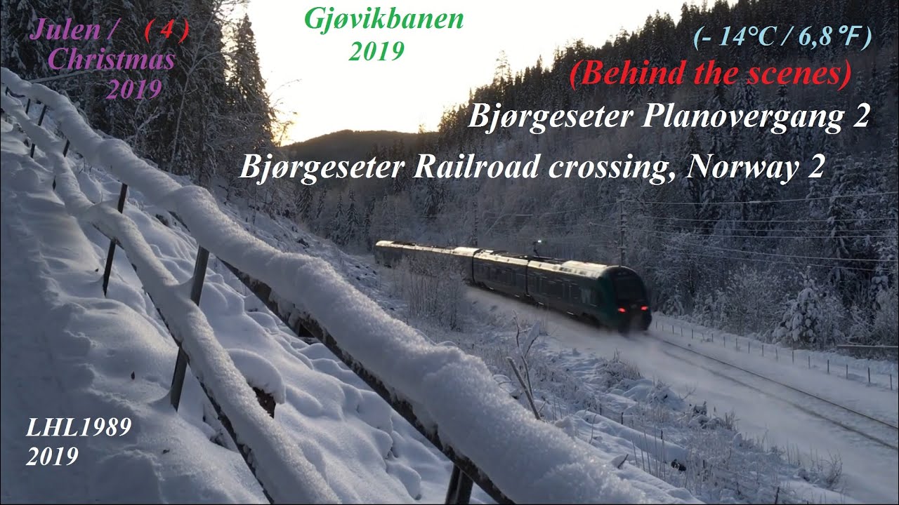 (Behind the scenes) Bj&oslash;rgeseter Planovergang 2 / Bj&oslash;rgeseter Railroad crossing, Norway 2