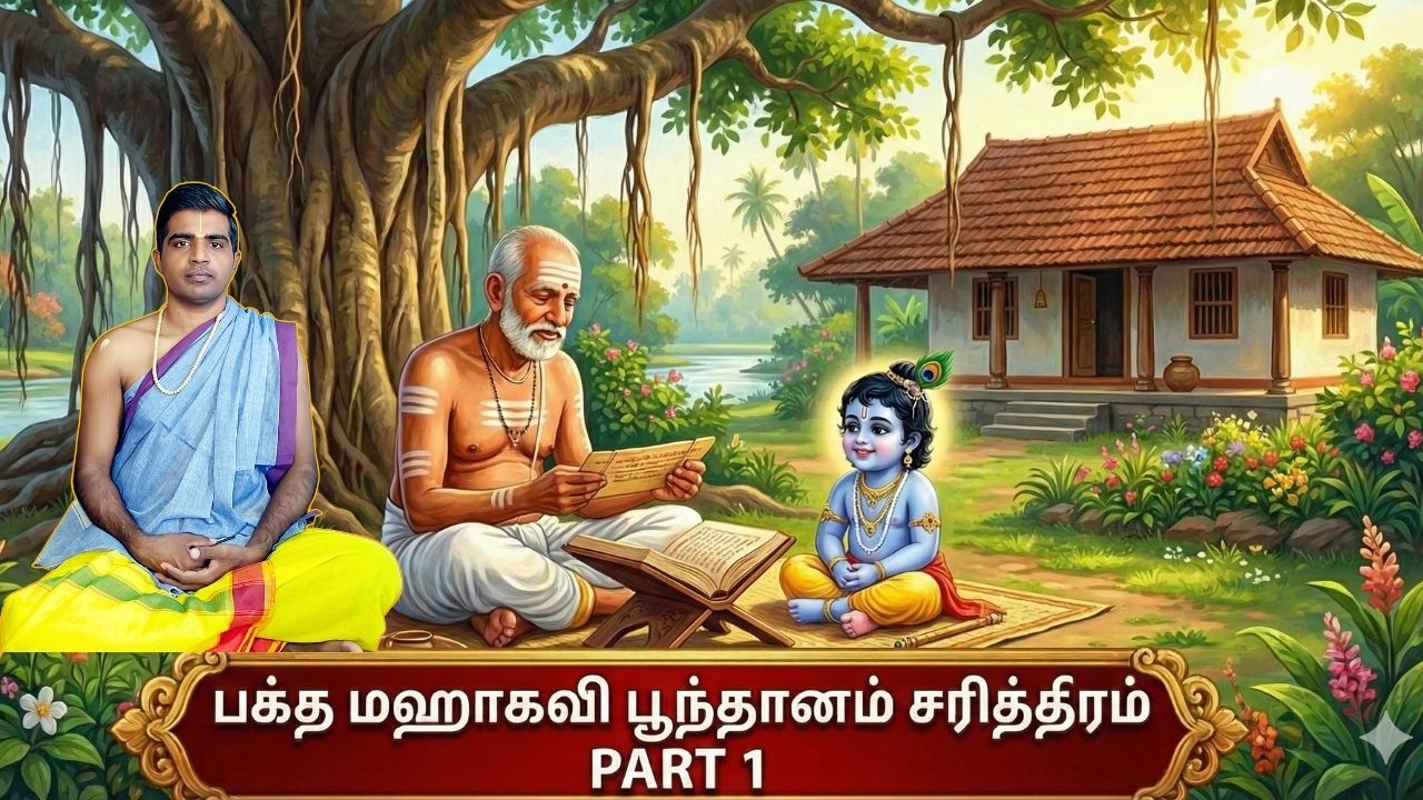 POONTHANAM|பக்த மஹா கவி பூந்தானம் சரித்திரம்part1 