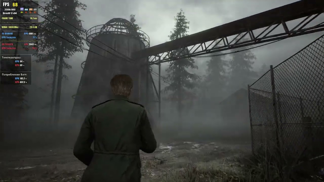 Silent Hill 2 Remake | i9 10980XE | 7900XTX | Max Settings | 1440p and 2880p