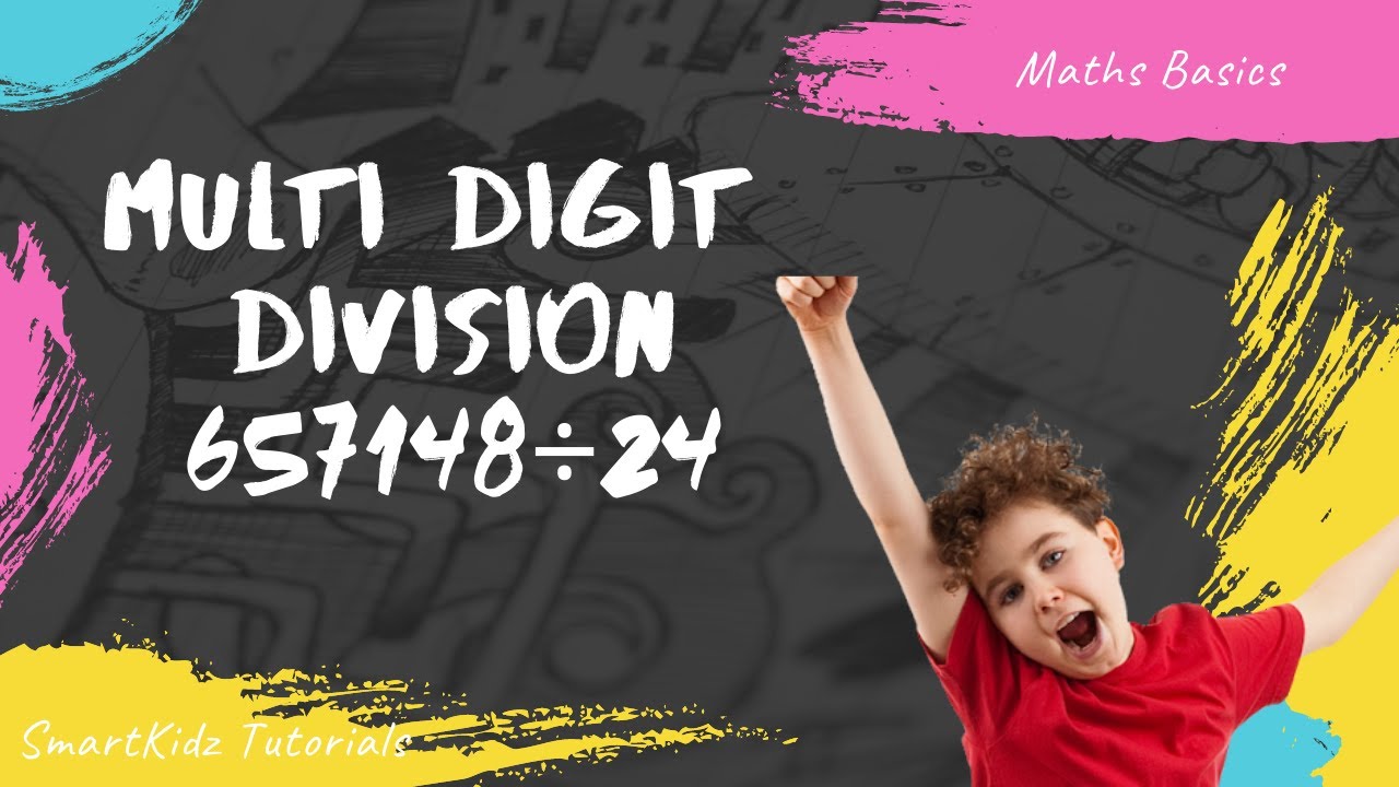 How to do Double digit Long Division | SmartKidz Tutorials