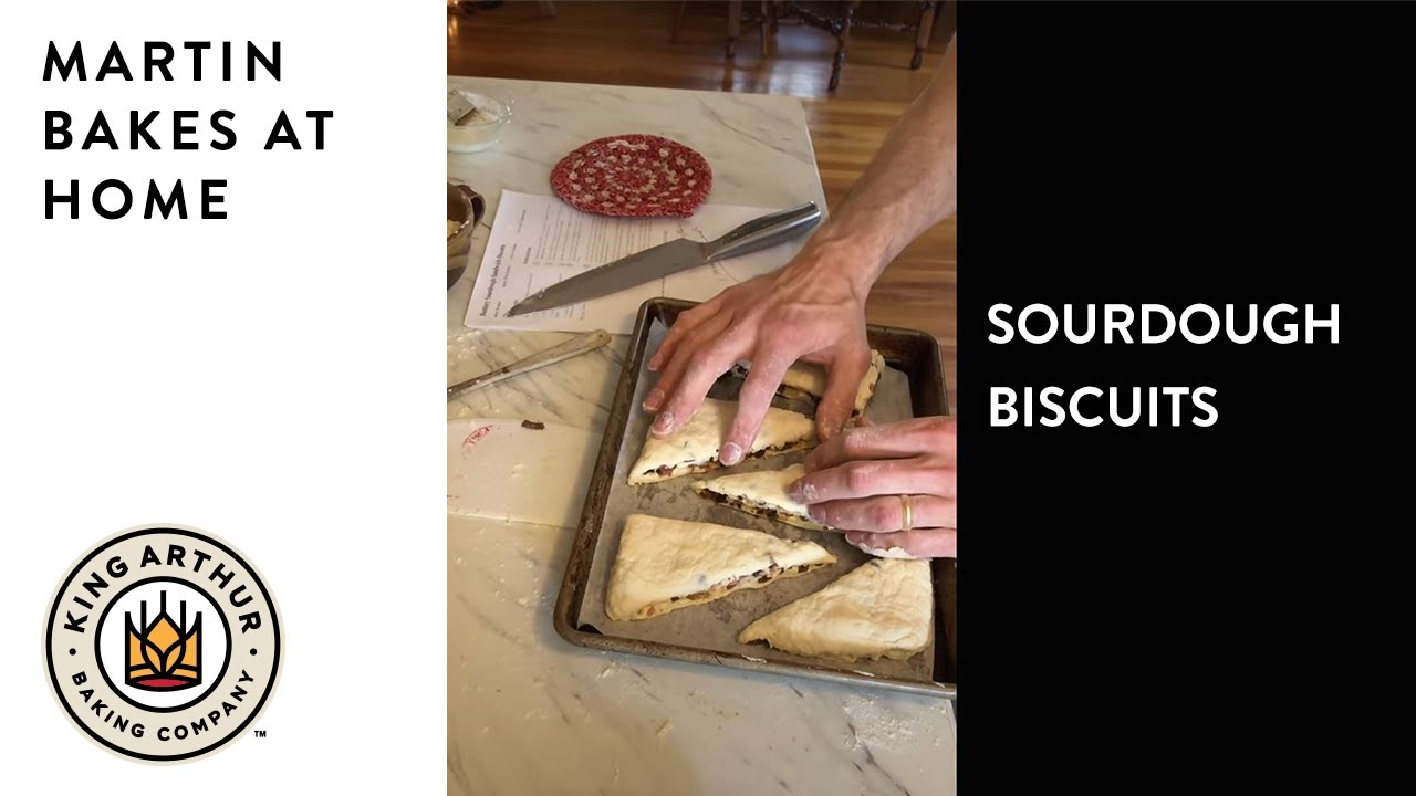 Sourdough Biscuits - Martin Bakes at Home