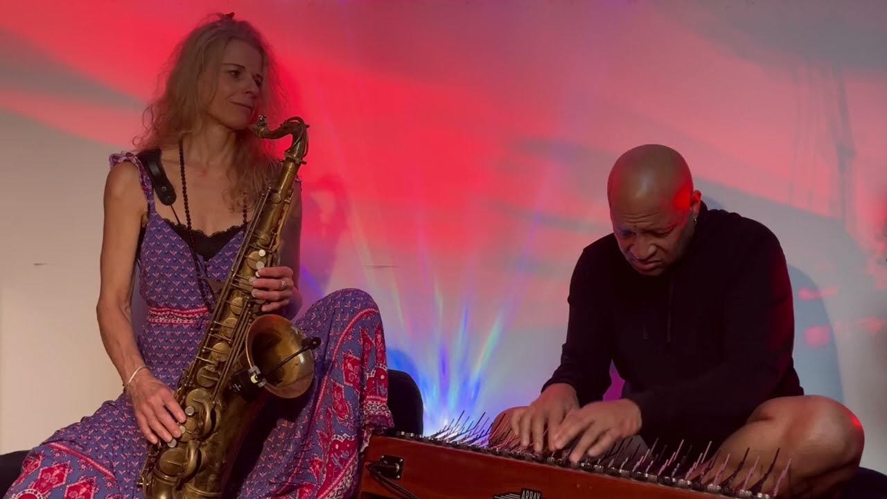 Ambient spiritual ethno jazz improvisation. Array mbira and saxophone. Inner peace meditation music