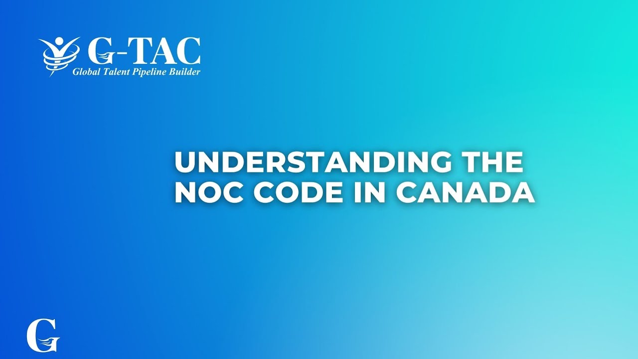 Understanding the NOC code in Canada