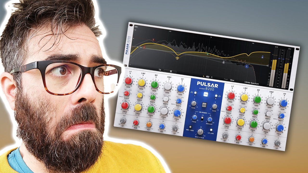 L'EQ DEI MIEI SOGNI IN UN PLUGIN! (Pulsar 8200, Mixare, Mastering)