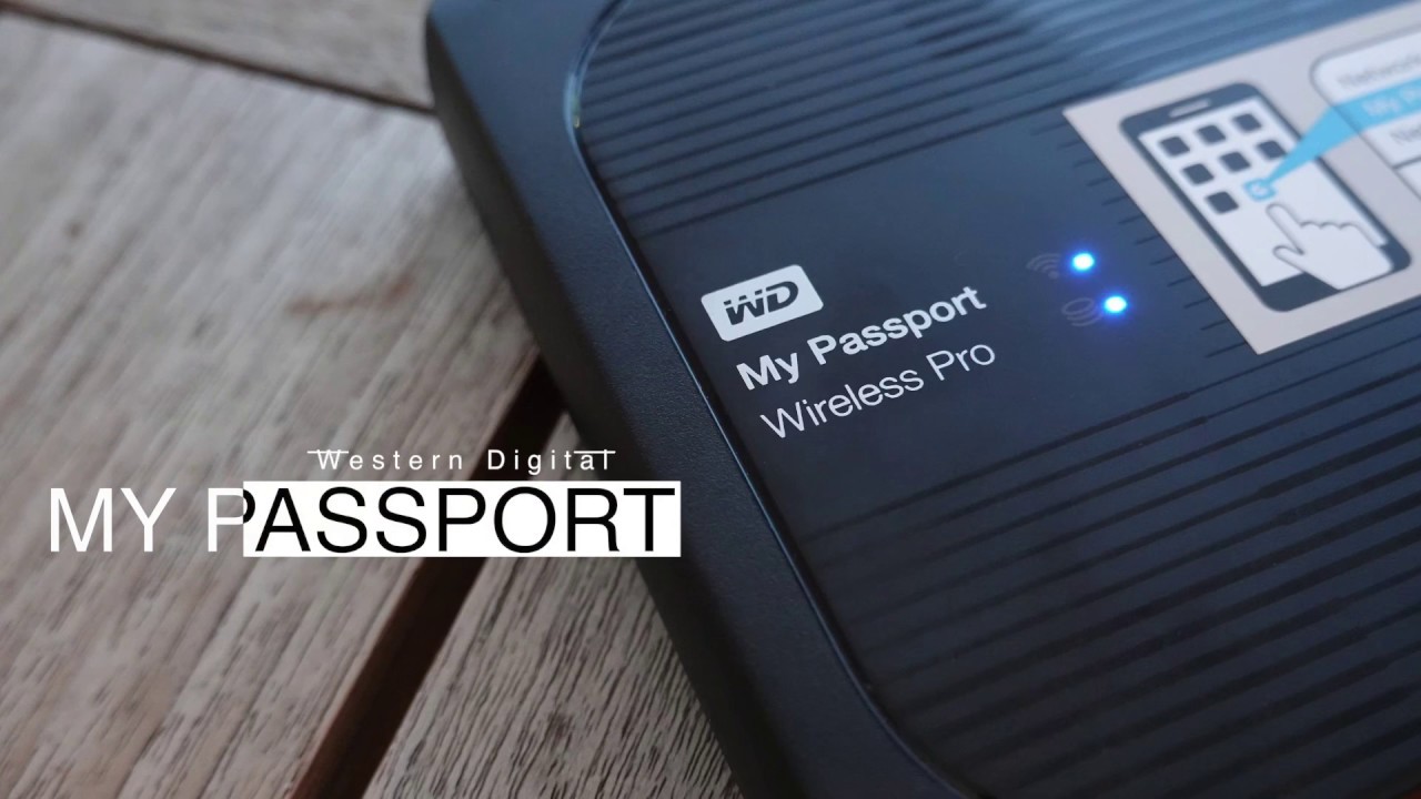 WD My passport wireless pro & Luma Fusion 마이 패스포트 와이어리스 프로 무선외장하드 와 루마퓨전 활용