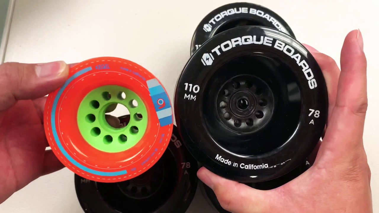 TorqueBoards 110mm vs 80mm Wheels - DIY Electric Skateboard