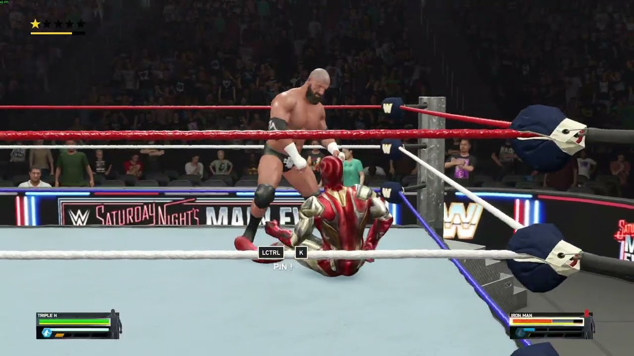 triple h vs iron man
