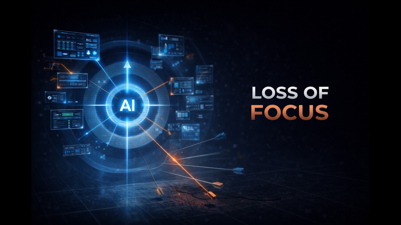 Why AI Systems Gradually Lose Strategic Focus