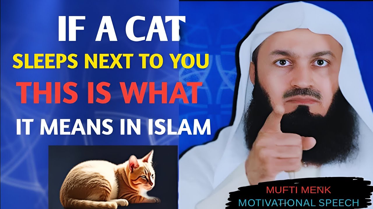 “If a Cat Sleeps Next to You, This Is What It Means in ISLAM! || By Mufti Menk