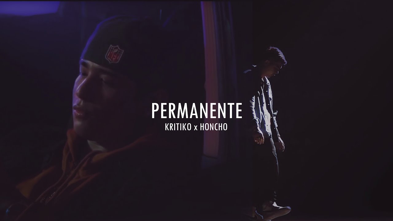 Kritiko - Permanente feat. Honcho (Official Lyric Visualizer)