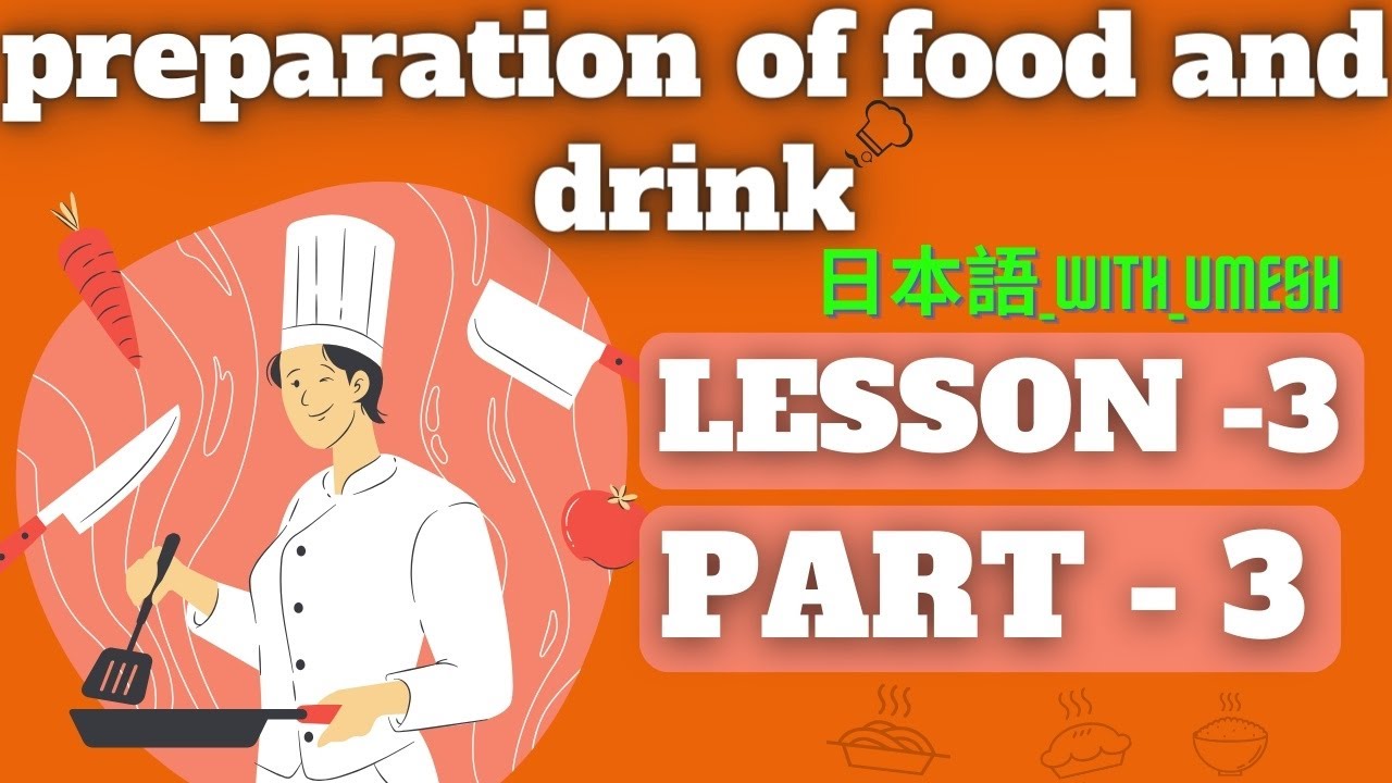 🌟💥SSW FOOD SERVICE🍴PREPARATION OF FOOD AND DRINK💥LESSON - 3💥PART - 3💥🌟