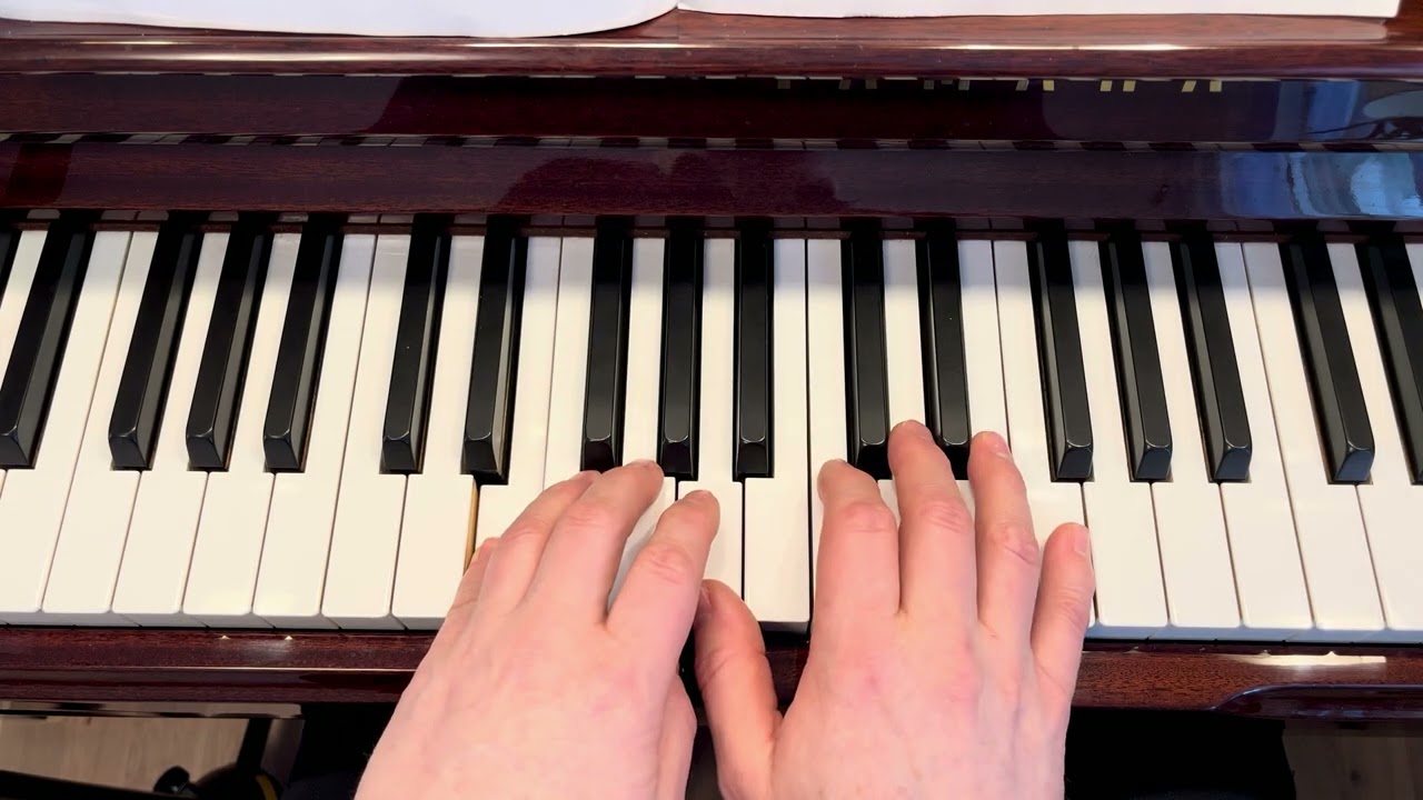 Smoke on the water tema piano låt nr18 Piano