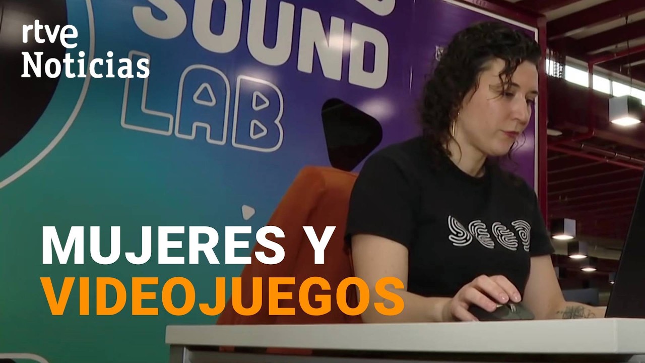 8M | MUJERES en la industria de los VIDEOJUEGOS | RTVE Noticias