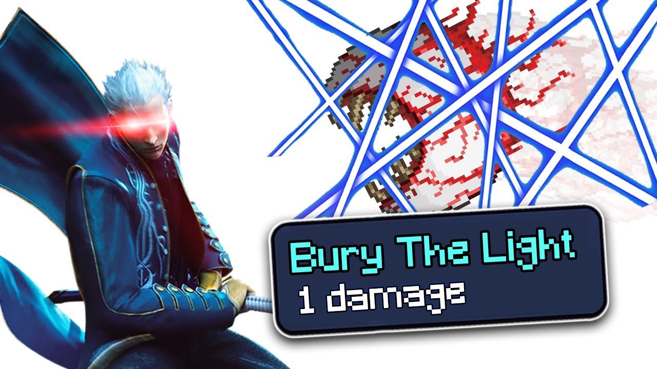 Террария, но я начинаю с 1 урона Bury The Light